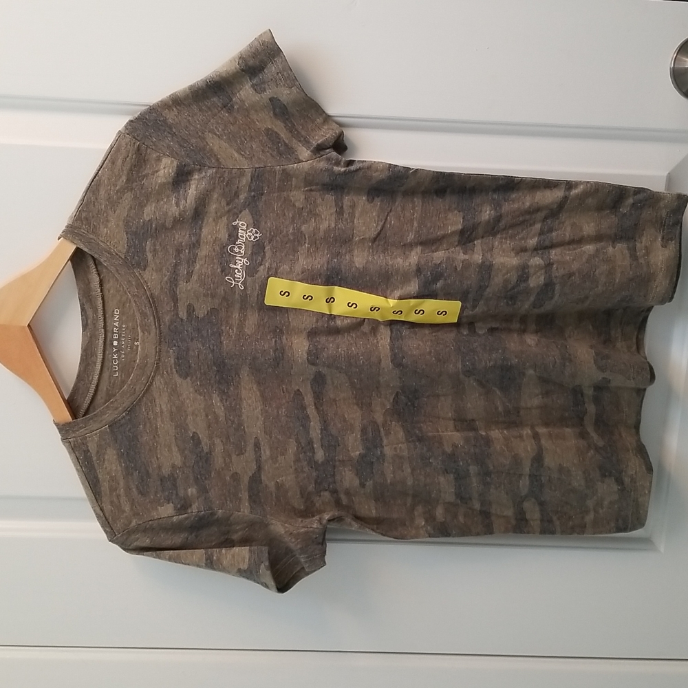 BRAND New - Lucky Brand Tee - Camouflage - Short Sleeve